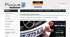 Desktop Screenshot of plaque-id.com