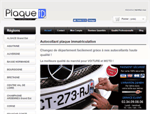 Tablet Screenshot of plaque-id.com